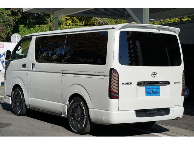 ハイエースバン スーパーＧＬ　ダークプライムＩＩ　４ＷＤ／寒冷地仕様／６型／２．８００ｃｃ／ディーゼルターボ／バレンティーＬＥＤテール／ＷＡＬＤ製１７インチＡＷ／アベスト製ウィンカードアミラー／アルパインビックＸナビ／Ｗエアーバック／スマートキー／（46枚目）