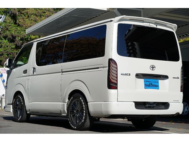 ハイエースバン スーパーＧＬ　ダークプライムＩＩ　４ＷＤ／寒冷地仕様／６型／２．８００ｃｃ／ディーゼルターボ／バレンティーＬＥＤテール／ＷＡＬＤ製１７インチＡＷ／アベスト製ウィンカードアミラー／アルパインビックＸナビ／Ｗエアーバック／スマートキー／（47枚目）