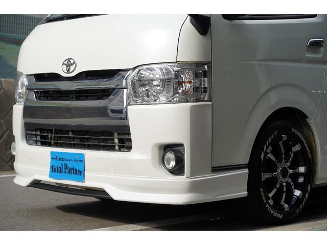 ハイエースバン ロングスーパーＧＬ　ガソリン／２．０００ｃｃ／６速ＡＴ／記録簿有／両側電動スライドドア／スマートキー／プッシュスタート／Ｗエアーバック／ナビ／Ｂカメラ／１７インチＡＷ／ＹＯＫＯＨＡＭＡタイア／２０２３年製／ブルトゥース／（7枚目）