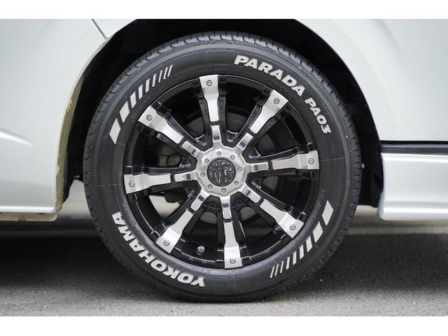 ハイエースバン ロングスーパーＧＬ　ガソリン／２．０００ｃｃ／６速ＡＴ／記録簿有／両側電動スライドドア／スマートキー／プッシュスタート／Ｗエアーバック／ナビ／Ｂカメラ／１７インチＡＷ／ＹＯＫＯＨＡＭＡタイア／２０２３年製／ブルトゥース／（19枚目）