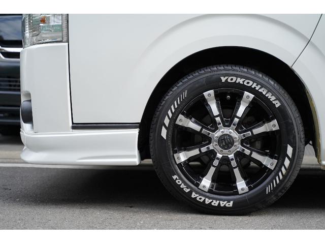 ハイエースバン ロングスーパーＧＬ　ガソリン／２．０００ｃｃ／６速ＡＴ／記録簿有／両側電動スライドドア／スマートキー／プッシュスタート／Ｗエアーバック／ナビ／Ｂカメラ／１７インチＡＷ／ＹＯＫＯＨＡＭＡタイア／２０２３年製／ブルトゥース／（23枚目）
