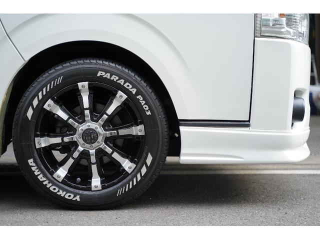 ハイエースバン ロングスーパーＧＬ　ガソリン／２．０００ｃｃ／６速ＡＴ／記録簿有／両側電動スライドドア／スマートキー／プッシュスタート／Ｗエアーバック／ナビ／Ｂカメラ／１７インチＡＷ／ＹＯＫＯＨＡＭＡタイア／２０２３年製／ブルトゥース／（25枚目）