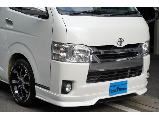ハイエースバン ロングスーパーＧＬ　ガソリン／２．０００ｃｃ／６速ＡＴ／記録簿有／両側電動スライドドア／スマートキー／プッシュスタート／Ｗエアーバック／ナビ／Ｂカメラ／１７インチＡＷ／ＹＯＫＯＨＡＭＡタイア／２０２３年製／ブルトゥース／（33枚目）