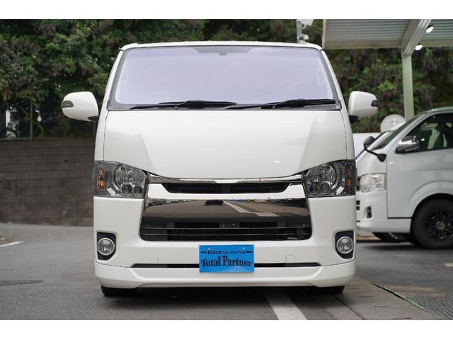 ハイエースバン ロングスーパーＧＬ　３．０００ｃｃ／ディーゼルターボ／ワンオーナー／バットフェイス／玄武ショック／ＥＳＳＥＸ１８インチＡＷ／ＴＯＹＯバンタイヤ／スマートキー／ＬＥＤテールライト／ナビ／ブルートゥース／Ｂカメラ／クルコン／（34枚目）