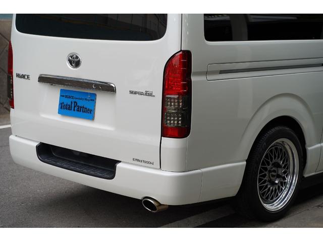 ハイエースバン ロングスーパーＧＬ　３．０００ｃｃ／ディーゼルターボ／ワンオーナー／バットフェイス／玄武ショック／ＥＳＳＥＸ１８インチＡＷ／ＴＯＹＯバンタイヤ／スマートキー／ＬＥＤテールライト／ナビ／ブルートゥース／Ｂカメラ／クルコン／（48枚目）