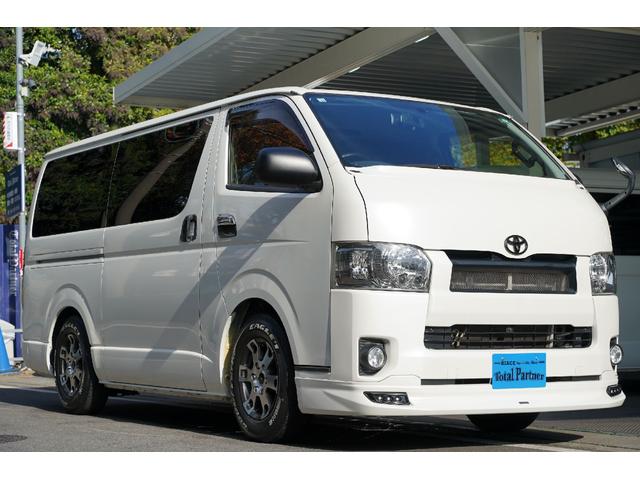 ハイエースバン スーパーＧＬ　ダークプライム　２．０００ｃｃ／ガソリン／６速ＡＴ／両側電動スライドドア／スマートキー／Ｗエアーバック／ＴＲＤホイール／モデリスタＬＥＤリップ／デジタルインナーミラー／ＥＴＣ２．０／ナビ／Ｂカメラ／ブルートゥース／（32枚目）
