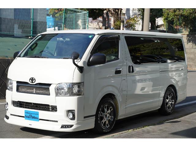 ハイエースバン スーパーＧＬ　ダークプライム　２．０００ｃｃ／ガソリン／６速ＡＴ／両側電動スライドドア／スマートキー／Ｗエアーバック／ＴＲＤホイール／モデリスタＬＥＤリップ／デジタルインナーミラー／ＥＴＣ２．０／ナビ／Ｂカメラ／ブルートゥース／（39枚目）