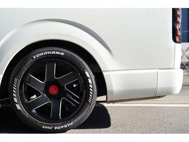 ハイエースバン ロングスーパーＧＬ　２．０００ｃｃ／ガソリン／両側電動スライドドア／スマートキー／プッシュスタート／記録簿付／バットフェイスボンネット／１８インチＡＷ／ローダウン／ナビ／ブルートゥース／地デジ／Ｂカメラ／ＥＴＣ／（24枚目）