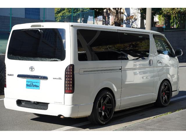 ハイエースバン ロングスーパーＧＬ　２．０００ｃｃ／ガソリン／両側電動スライドドア／スマートキー／プッシュスタート／記録簿付／バットフェイスボンネット／１８インチＡＷ／ローダウン／ナビ／ブルートゥース／地デジ／Ｂカメラ／ＥＴＣ／（54枚目）