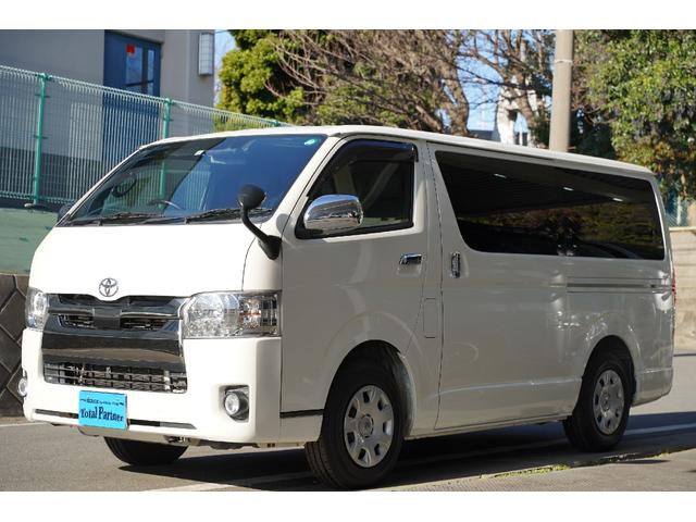 ハイエースバン スーパーＧＬ　ダークプライムＩＩ　ワンオーナー／２．８００ｃｃ／ディーゼルターボ／６速ＡＴ／記録簿付／ＴＳＳ装着車／ＬＤＡ装着車／新品バンタイヤ／スマートキー／純正エンジンスターター／ナビ／ブルートゥース／地デジ／Ｂカメラ／ＥＴＣ／（40枚目）