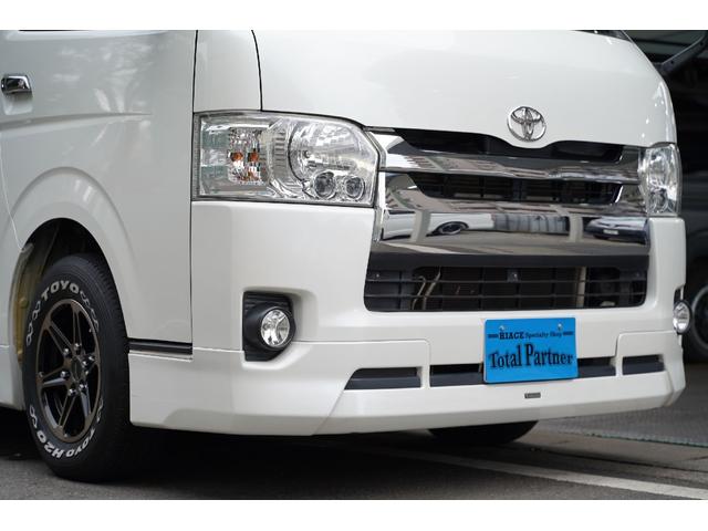 ハイエースバン ロングスーパーＧＬ　３．０００ｃｃ／ディーゼルターボ／両側電動スライドドア／純正ＬＥＤヘッドライト／スマートキー／プッシュスタート／モデリスタフルエアロ／モデリスタウィンカーミラー／ナビ／ブルートゥース／地デジ／Ｂカメラ（6枚目）