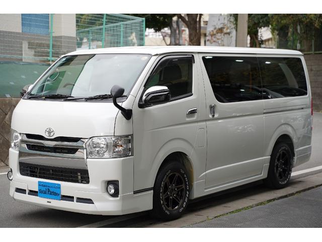 ハイエースバン ロングスーパーＧＬ　３．０００ｃｃ／ディーゼルターボ／両側電動スライドドア／純正ＬＥＤヘッドライト／スマートキー／プッシュスタート／モデリスタフルエアロ／モデリスタウィンカーミラー／ナビ／ブルートゥース／地デジ／Ｂカメラ（39枚目）