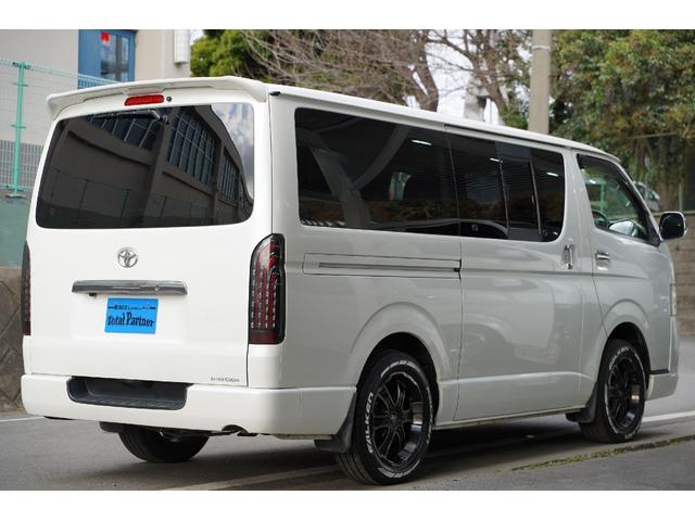 ハイエースバン ロングスーパーGL 4WD/3.000cc/ディーゼルターボ/純正HID/LEDフォグ/バットフェイス/リップ/17インチAW/415コブラLEDテール/スライドガラス/ナビ/ブルートゥース/Bカメラ/ETC/地デジ/(55枚目)