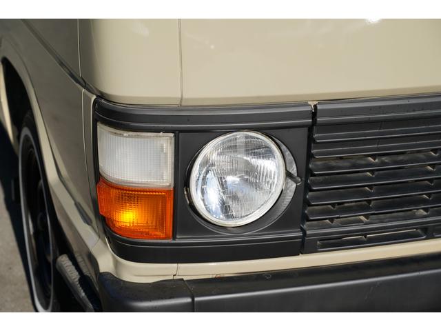 ハイエースバン ロングDX 予備検査取得済/2.000cc/ガソリン/9人乗/コラムマニュアル/純正丸目ヘッドライト/クラシックトヨタエンブレム/塗替ゴビ/カラーNo,PUA/ホワイトリボンタイヤ/M-YH61V/(37枚目)
