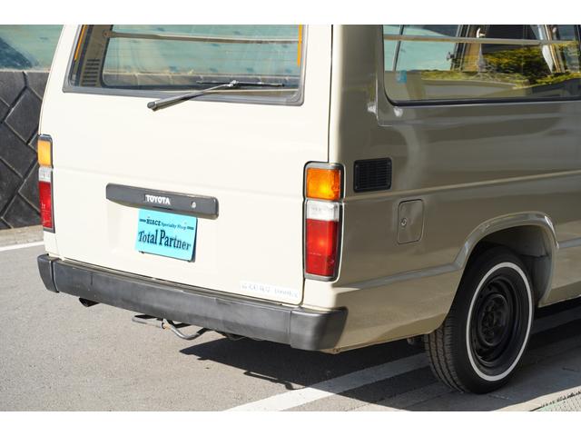 ハイエースバン ロングDX 予備検査取得済/2.000cc/ガソリン/9人乗/コラムマニュアル/純正丸目ヘッドライト/クラシックトヨタエンブレム/塗替ゴビ/カラーNo,PUA/ホワイトリボンタイヤ/M-YH61V/(56枚目)