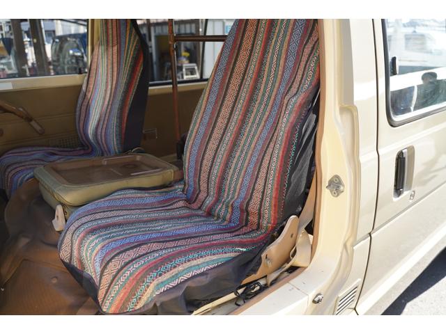ハイエースバン ロングDX 予備検査取得済/2.000cc/ガソリン/9人乗/コラムマニュアル/純正丸目ヘッドライト/クラシックトヨタエンブレム/塗替ゴビ/カラーNo,PUA/ホワイトリボンタイヤ/M-YH61V/(75枚目)