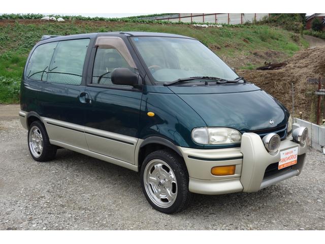 セレナ キタキツネ　４ＷＤ　８人乗り　３列シート　回転シート　フルフラット　Ｗサンルーフ　イージークロージャー　ＭＯＯＮＥＹＥＳ製スピードマスター　Ｗエアコン　キーレス　ＥＴＣ　キタキツネ専用グリルガード　ＳＲ２０ＤＥ（20枚目）