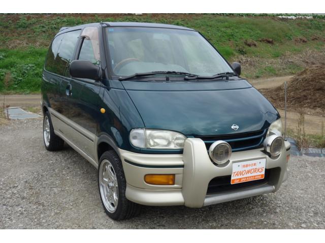 セレナ キタキツネ　４ＷＤ　８人乗り　３列シート　回転シート　フルフラット　Ｗサンルーフ　イージークロージャー　ＭＯＯＮＥＹＥＳ製スピードマスター　Ｗエアコン　キーレス　ＥＴＣ　キタキツネ専用グリルガード　ＳＲ２０ＤＥ（21枚目）