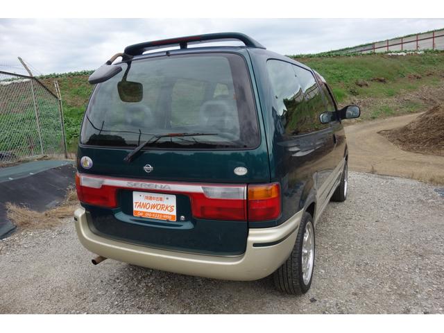 セレナ キタキツネ　４ＷＤ　８人乗り　３列シート　回転シート　フルフラット　Ｗサンルーフ　イージークロージャー　ＭＯＯＮＥＹＥＳ製スピードマスター　Ｗエアコン　キーレス　ＥＴＣ　キタキツネ専用グリルガード　ＳＲ２０ＤＥ（26枚目）