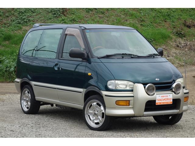 セレナ キタキツネ　４ＷＤ　８人乗り　３列シート　回転シート　フルフラット　Ｗサンルーフ　イージークロージャー　ＭＯＯＮＥＹＥＳ製スピードマスター　Ｗエアコン　キーレス　ＥＴＣ　キタキツネ専用グリルガード　ＳＲ２０ＤＥ（79枚目）