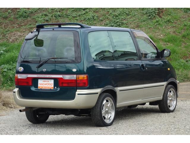 セレナ キタキツネ　４ＷＤ　８人乗り　３列シート　回転シート　フルフラット　Ｗサンルーフ　イージークロージャー　ＭＯＯＮＥＹＥＳ製スピードマスター　Ｗエアコン　キーレス　ＥＴＣ　キタキツネ専用グリルガード　ＳＲ２０ＤＥ（80枚目）