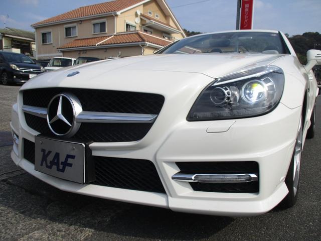 ＳＬＫ２００ブルーエフィシェンシー　ディーラー車　バリオルーフ　ＨＩＤ　オートライト　純正ＡＭＧ１８インチアルミ　アイボリーレザーシート　シートヒーター　パワーシート　シートメモリー　パドルシフト　純正ナビ　地デジ　ＥＴＣ　禁煙車(37枚目)