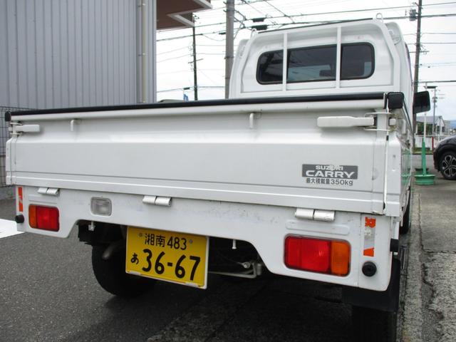 キャリイトラック 　特装車　２ＷＤ　３速オートマ　エアコン　パワステ　エアバッグ　三方開　ヘッドライトレベライザー　純正ＡＭ／ＦＭラジオ　ゲートプロテクタ　フロアマット　サイドバイザー　禁煙車（36枚目）