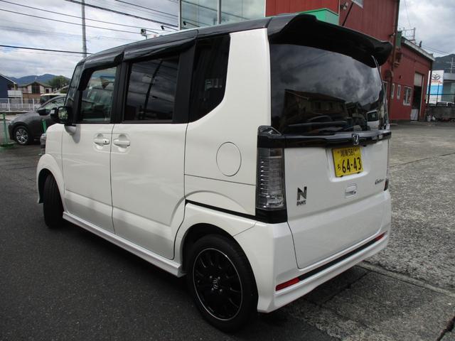 Ｎ－ＢＯＸカスタム ２トーンカラースタイル　Ｇ・ターボＬパッケージ　ワンオーナー　ＨＩＤ　フォグ　オートライト　オートドアミラー　両側パワースライドドア　クルコン　パドルシフト　純正ナビ　バックカメラ　地デジ　ＤＶＤ再生　ブルートゥース　ドラレコ　ウーファー　禁煙車（9枚目）
