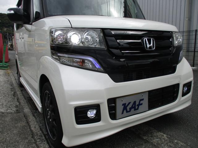 Ｎ－ＢＯＸカスタム ２トーンカラースタイル　Ｇ・ターボＬパッケージ　ワンオーナー　ＨＩＤ　フォグ　オートライト　オートドアミラー　両側パワースライドドア　クルコン　パドルシフト　純正ナビ　バックカメラ　地デジ　ＤＶＤ再生　ブルートゥース　ドラレコ　ウーファー　禁煙車（43枚目）