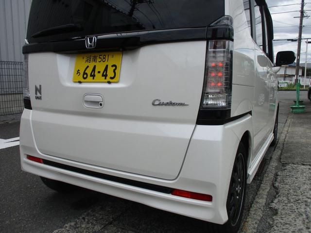 Ｎ－ＢＯＸカスタム ２トーンカラースタイル　Ｇ・ターボＬパッケージ　ワンオーナー　ＨＩＤ　フォグ　オートライト　オートドアミラー　両側パワースライドドア　クルコン　パドルシフト　純正ナビ　バックカメラ　地デジ　ＤＶＤ再生　ブルートゥース　ドラレコ　ウーファー　禁煙車（45枚目）