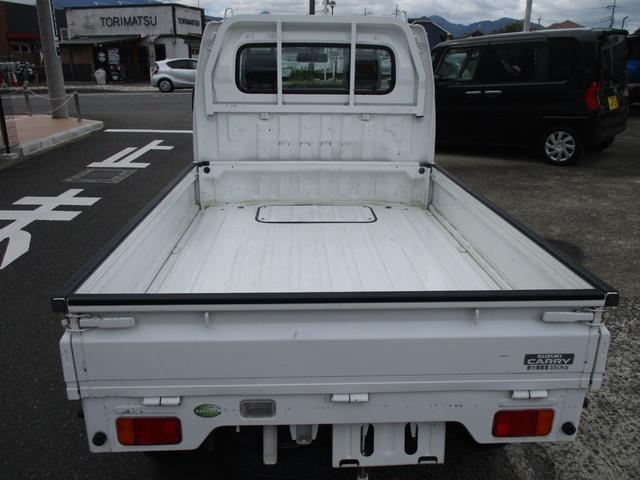キャリイトラック ＦＣエアコン・パワステ　ショートホイールベース　パートタイム４ＷＤ　５速マニュアル　エアコン　パワステ　ＡＭ／ＦＭラジオ　サイドバイザー　ゲートプロテクタ　ヘッドライトレベライザー（15枚目）