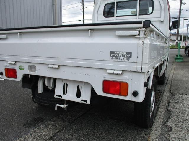 キャリイトラック ＦＣエアコン・パワステ　ショートホイールベース　パートタイム４ＷＤ　５速マニュアル　エアコン　パワステ　ＡＭ／ＦＭラジオ　サイドバイザー　ゲートプロテクタ　ヘッドライトレベライザー（35枚目）