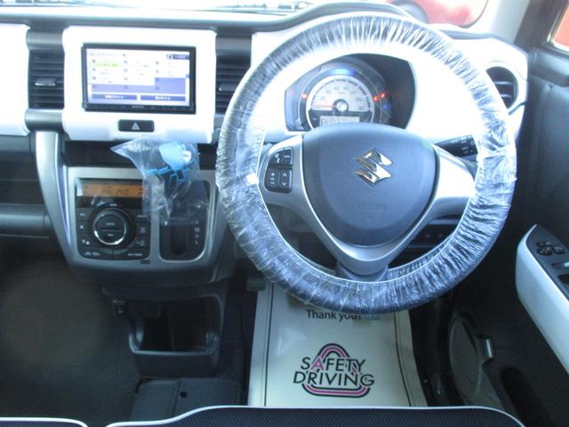 ハスラー Ｊスタイル　レーダーブレーキサポート　ワンオーナー　ＬＥＤ　フォグ　オートライト　ドアミラーウインカー　ステアリングスイッチ　前席シートヒータ　純正ナビ　バックカメラ　地デジ　ＤＶＤ再生　ＥＴＣ　ドラレコ　禁煙車（10枚目）