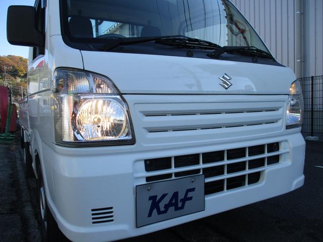 キャリイトラック ＫＣエアコン・パワステ　４ＷＤ　５速マニュアル　エアコン　パワステ　三方開　ＡＭ／ＦＭラジオ　ゲートプロテクタ　サイドバイザー　フロアマット　ＥＴＣ　禁煙車（38枚目）