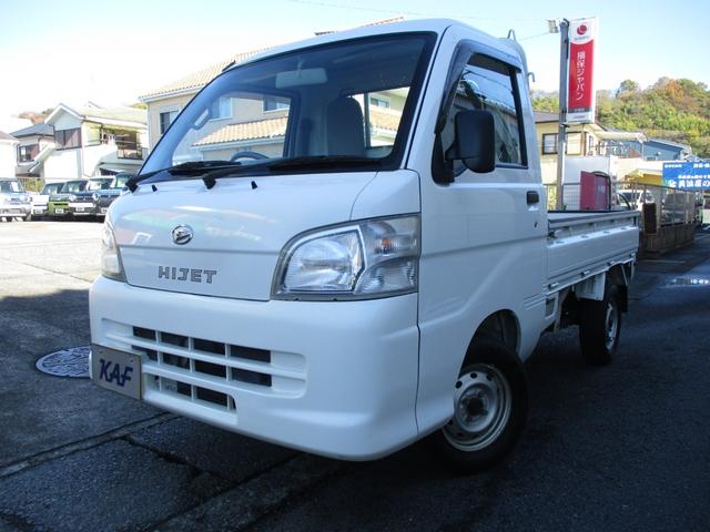 ハイゼットトラック エアコン・パワステ スペシャル 4WD 5速マニュアル エアコン パワステ ゲートプロテクタ AM/FMラジオ サイドバイザー フロアマット ETC(7枚目)