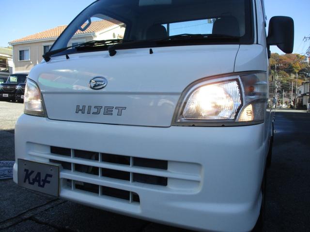 ハイゼットトラック エアコン・パワステ スペシャル 4WD 5速マニュアル エアコン パワステ ゲートプロテクタ AM/FMラジオ サイドバイザー フロアマット ETC(39枚目)