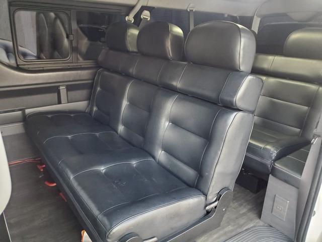 ハイエースワゴン GL 車検整備付 キーレス プッシュスタート 電格ミラー CD DVD再生 TV ナビ ETC バックカメラ リアモニター アルミ ローダウン 車高調 クルコン エアロ フルフラット ACコンセント(26枚目)