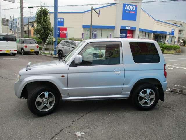 パジェロミニ ＸＲ　軽自動車　パジェロミニ　ＳＵＶ　キーレス　ＣＤ　背面タイヤ　ブラウン内装　走行３２０００キロ　車検整備付　関東仕入　１年間走行無制限保証（4枚目）