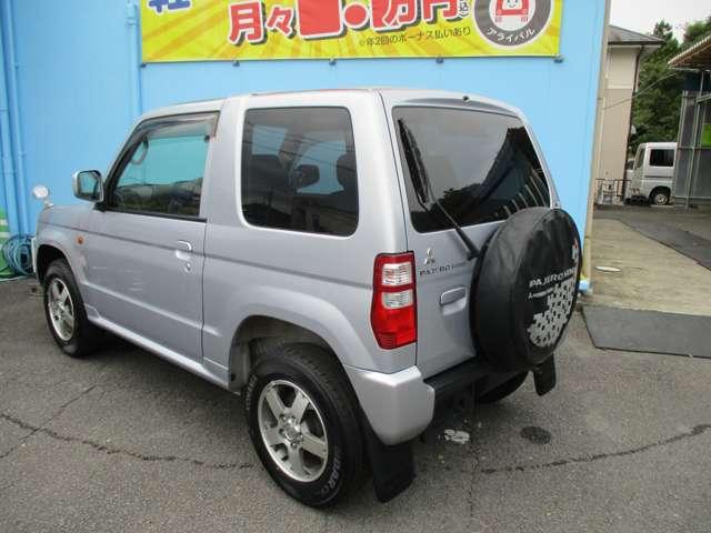 パジェロミニ ＸＲ　軽自動車　パジェロミニ　ＳＵＶ　キーレス　ＣＤ　背面タイヤ　ブラウン内装　走行３２０００キロ　車検整備付　関東仕入　１年間走行無制限保証（5枚目）