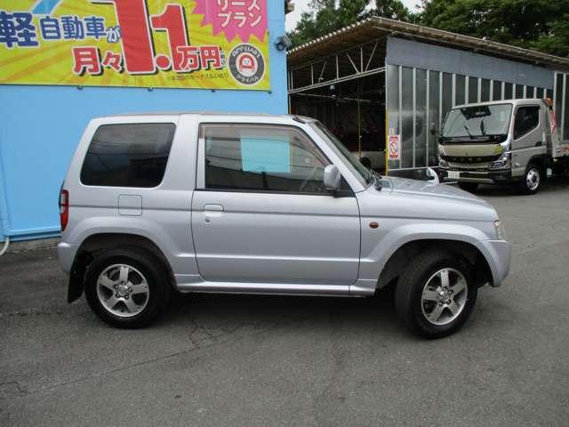 パジェロミニ ＸＲ　軽自動車　パジェロミニ　ＳＵＶ　キーレス　ＣＤ　背面タイヤ　ブラウン内装　走行３２０００キロ　車検整備付　関東仕入　１年間走行無制限保証（8枚目）