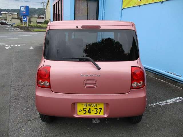 アルトラパン Ｇ　軽自動車　ラパン　スマートキー　プッシュスタート　ブラウン内装　ベンチシート　オートマ　ナビ　ワンセグＴＶ　１年間走行無制限保証（7枚目）