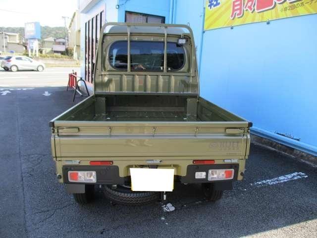 ハイゼットトラック ジャンボ　軽トラック　ジャンボ　カーキ　４ＷＤ　ＣＶＴ　純正Ｄオーディオ　フルセグＴＶ　アップルカープレイ　アンドロイドオート　届出済未使用車　メーカー保証（8枚目）