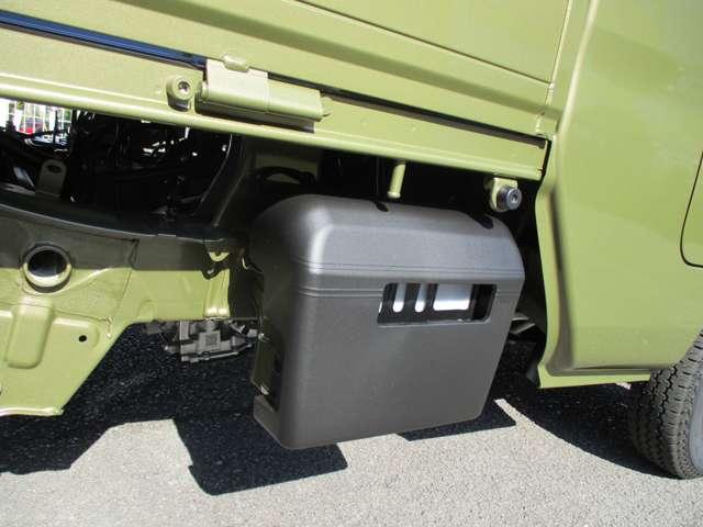 ハイゼットトラック ジャンボ　軽トラック　ジャンボ　カーキ　４ＷＤ　ＣＶＴ　純正Ｄオーディオ　フルセグＴＶ　アップルカープレイ　アンドロイドオート　届出済未使用車　メーカー保証（30枚目）