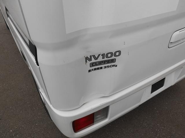 ＮＶ１００クリッパーバン ＤＸ　ＧＬパッケージ　軽バン　ＡＴ　ＥＴＣ　ナビ　両側スライドドア　エアコン　パワーウィンドウ　運転席エアバッグ　記録簿（31枚目）