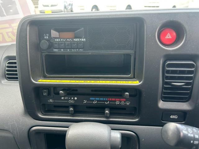 ハイゼットカーゴ スペシャル 4WD 軽バン AT ドライブレコーダー 両側スライドドア エアコン 運転席エアバッグ 助手席エアバッグ(18枚目)