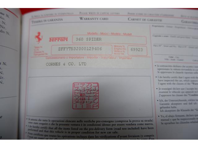 ３６０ スパイダー（23枚目）