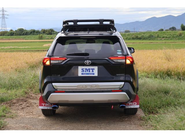 ＲＡＶ４ アドベンチャー　４ＷＤ　９インチフルセグＳＤナビ　サイドバックカメラ　ＥＴＣ　ＴＲＤ前後バンパーガーニッシュ　ＴＲＤルーフラック　ＴＲＤマッドガード　ワンオーナー（8枚目）