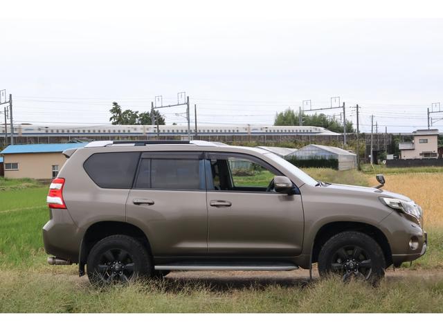 ランドクルーザープラド ＴＸ　アルジェントクロス　ＬＥＤヘッドライト　アルミ　ルーフレール　エアロサイドステップ　フルセグＳＤナビ　バックカメラ　ＥＴＣ２．０　前後ドライブレコーダー　クルーズコントロール（5枚目）