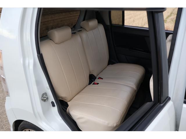 ワゴンＲスティングレー Ｔ　１５インチアルミ　ローダウン　革調シートカバー　ＥＴＣ　整備記録簿１０枚有　ワンオーナー（15枚目）