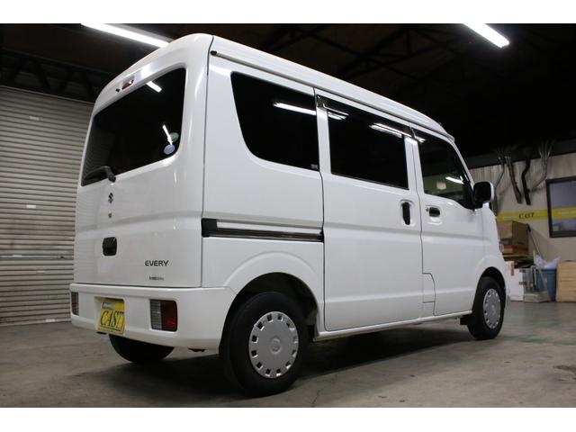 エブリイ ジョイン　パートタイム４ＷＤ　ボタン切替　ハイルーフ　５ＡＧＳ　オートマ　ファブリックシート　キーレス　全席パワーウィンドウ　電動格納ミラー　ヘッドライトレベライザー　ドアバイザー　リヤ５面プライバシーガラス（4枚目）